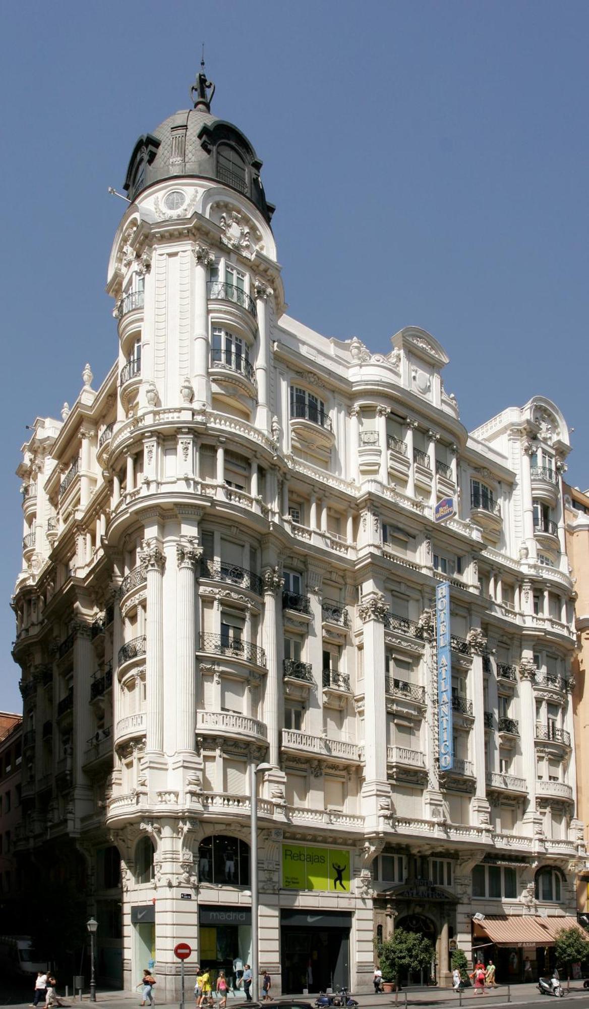 Hotel Atlantico Madrid Ngoại thất bức ảnh